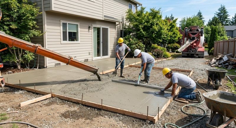 Concrete Installation in Battle Creek, MI