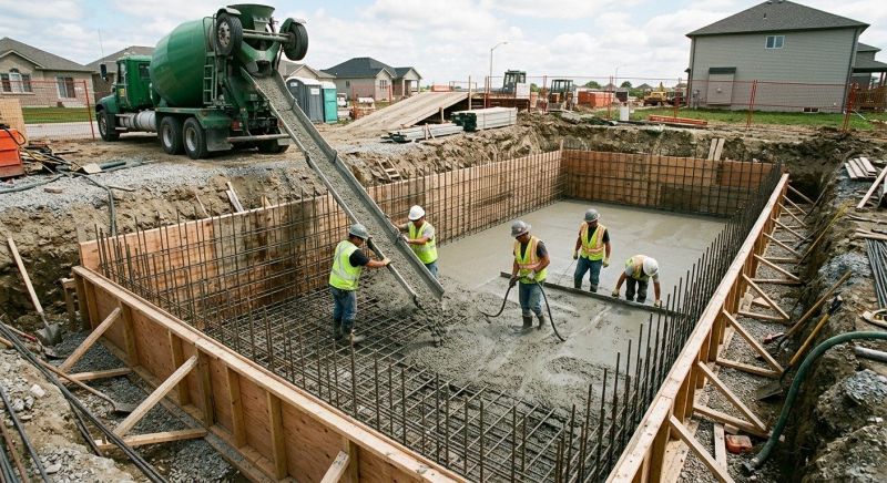 Basement Concrete Pouring in Battle Creek, MI