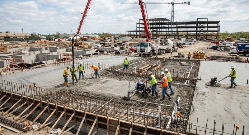 Commercial Slab Construction in Marshall, MI