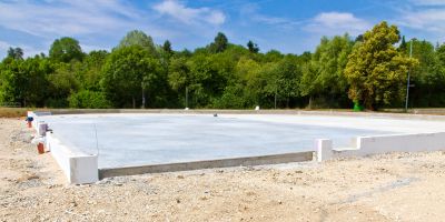 Commercial Slab Installation in Marshall, MI