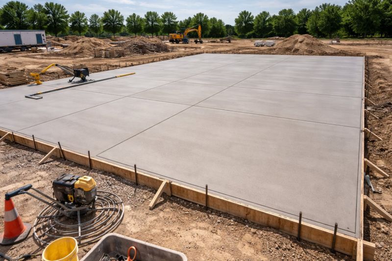 Commercial Slab Installation in Union City, MI