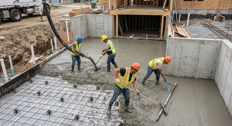Concrete Basement Pouring in Battle Creek, MI