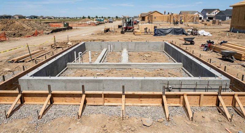 Concrete Foundation Installation in Hastings, MI