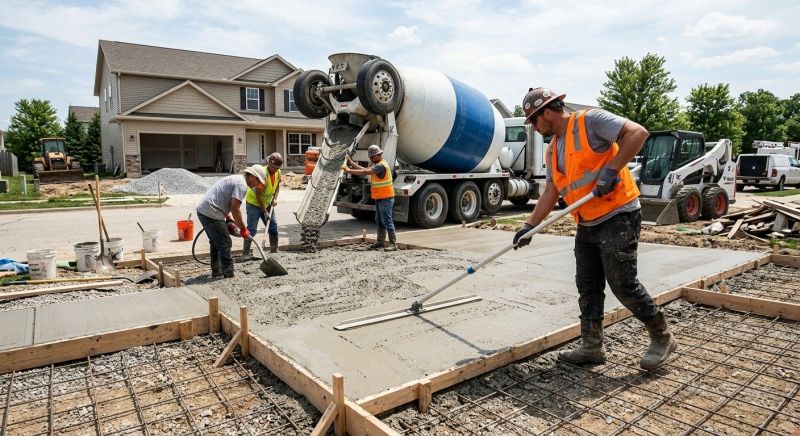 Concrete Service in Portage, MI
