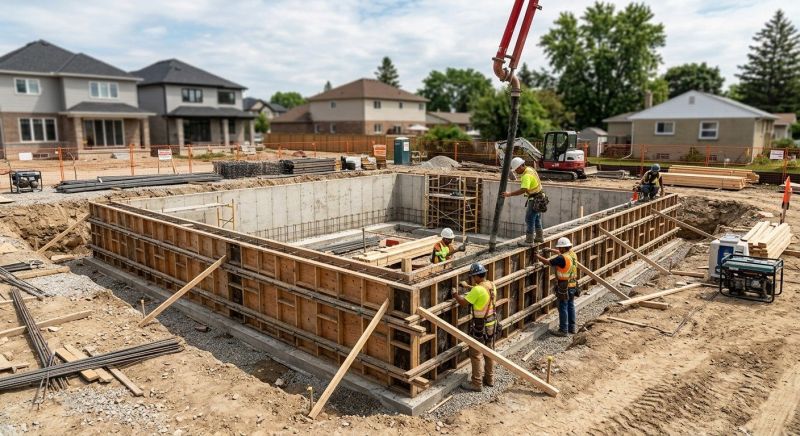 Foundation Construction in Barry County, MI