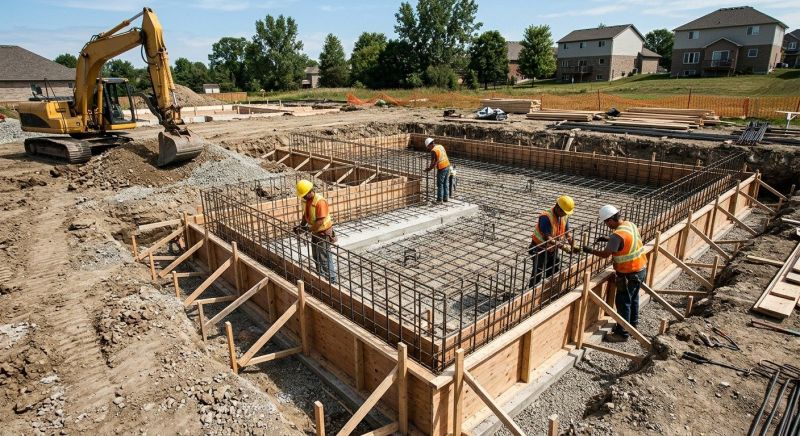 Foundation Construction in Kalamazoo County, MI