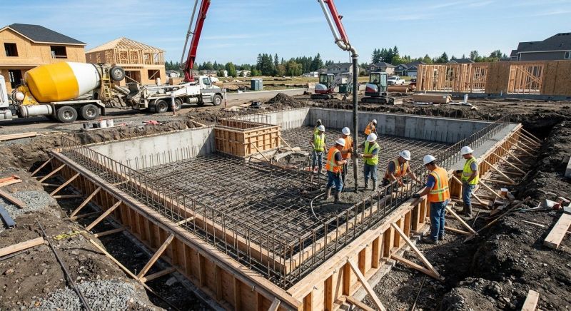 Foundation Construction in Union City, MI