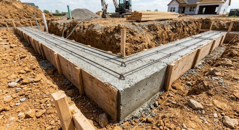 Foundation Footer Installation in Battle Creek, MI