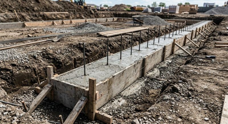 Foundation Footer Installation in Battle Creek, MI