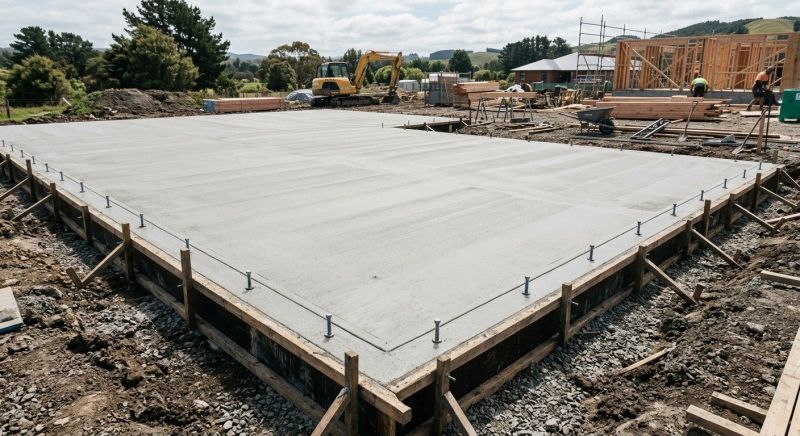 Foundation Slab Construction in Battle Creek, MI