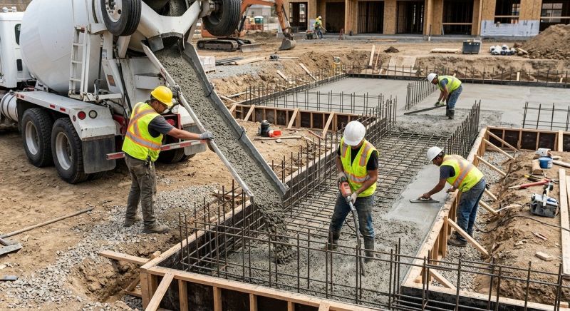 Foundation Wall Pouring in Kalamazoo, MI