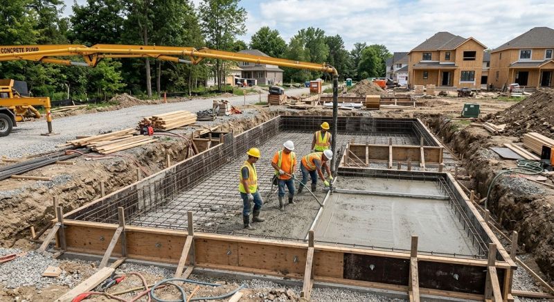 Home Foundation Installation in Charlotte, MI